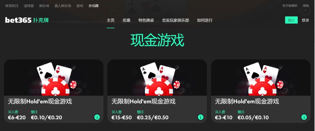 赛博体育扑克游戏